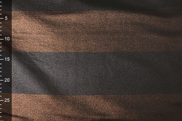 Brocade  Bride Stripes Brown-Black Brocade  Bride Stripes Brown-Black