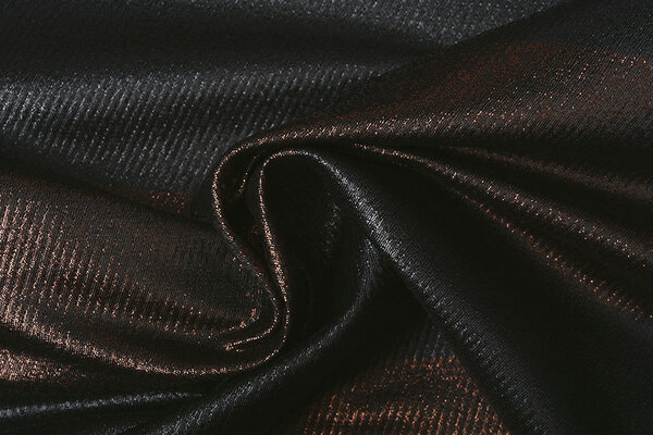 Broccato Larga Righe Marrone-Nero Broccato Larga Righe Marrone-Nero