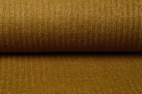 Knitted Fabric Luciano Mustard Brown Knitted Fabric Luciano Mustard Brown