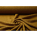 Tricoté Tissu Luciano Moutarde Marron