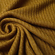 Knitted Fabric Luciano Mustard Brown