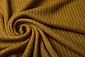 Tricoté Tissu Luciano Moutarde Marron Tricoté Tissu Luciano Moutarde Marron