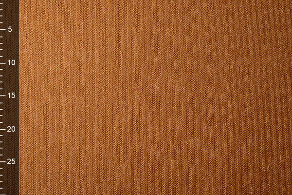 Gestrickter Stoff Luciano Orange Brique