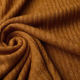 Knitted Fabric Luciano Orange Brique Knitted Fabric Luciano Orange Brique