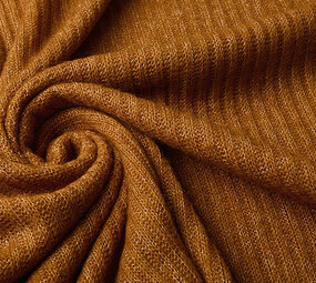 Knitted Fabric Luciano Orange Brique