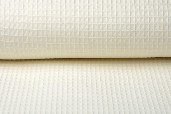 Oeko-Tex®  Wafel Katoen Naturel Oeko-Tex®  Wafel Katoen Naturel