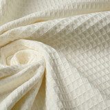 Oeko-Tex®  Wafel Katoen Naturel Oeko-Tex®  Wafel Katoen Naturel