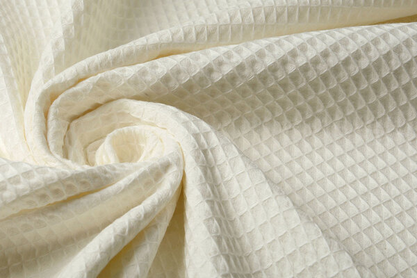 Oeko-Tex®  Wafel Katoen Naturel Oeko-Tex®  Wafel Katoen Naturel