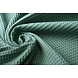 Oeko-Tex® Cotone a Nido D’ape Verde Antico Scuro Oeko-Tex® Cotone a Nido D’ape Verde Antico Scuro