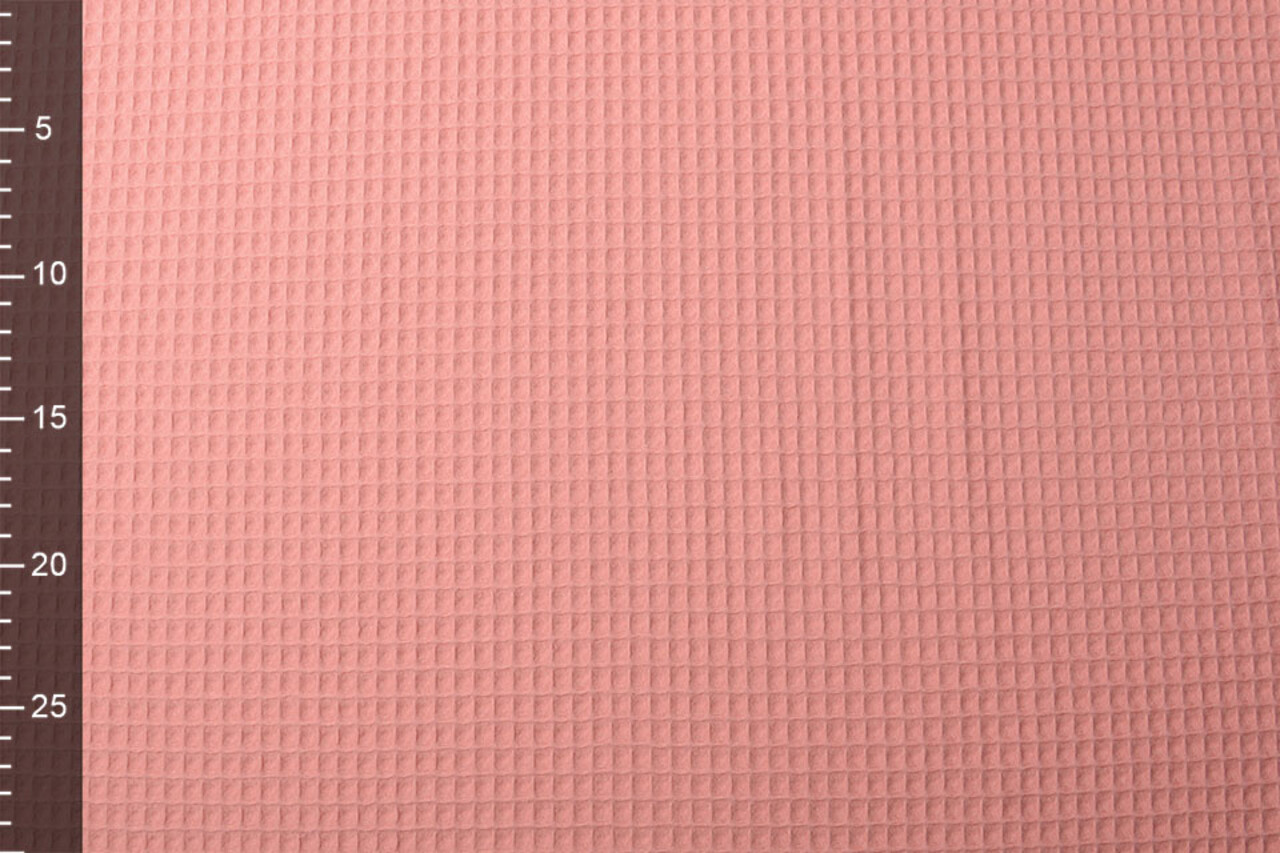 Oeko-Tex®  Waffle pique Coral Oeko-Tex®  Waffle pique Coral