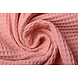 Oeko-Tex® Cotone a Nido D’ape Corallo Oeko-Tex® Cotone a Nido D’ape Corallo