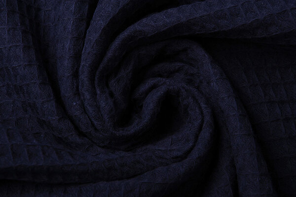 Oeko-Tex®  Wafel Katoen Marine Oeko-Tex®  Wafel Katoen Marine
