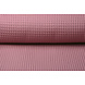 Oeko-Tex®  Nid d’Abeille Coton Vieux Rose Foncé