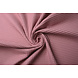 Oeko-Tex®  Nid d’Abeille Coton Vieux Rose Foncé