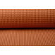 Oeko-Tex®  Nid d’Abeille Coton Orange Brique