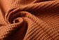 Cotone a Nido D’ape Arancione Mattone Cotone a Nido D’ape Arancione Mattone