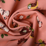 Oeko-Tex®  Cotton Jersey Fiep Zalm Oeko-Tex®  Cotton Jersey Fiep Zalm