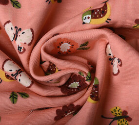Oeko-Tex® Cotone Jersey Fiep Salmone Oeko-Tex® Cotone Jersey Fiep Salmone