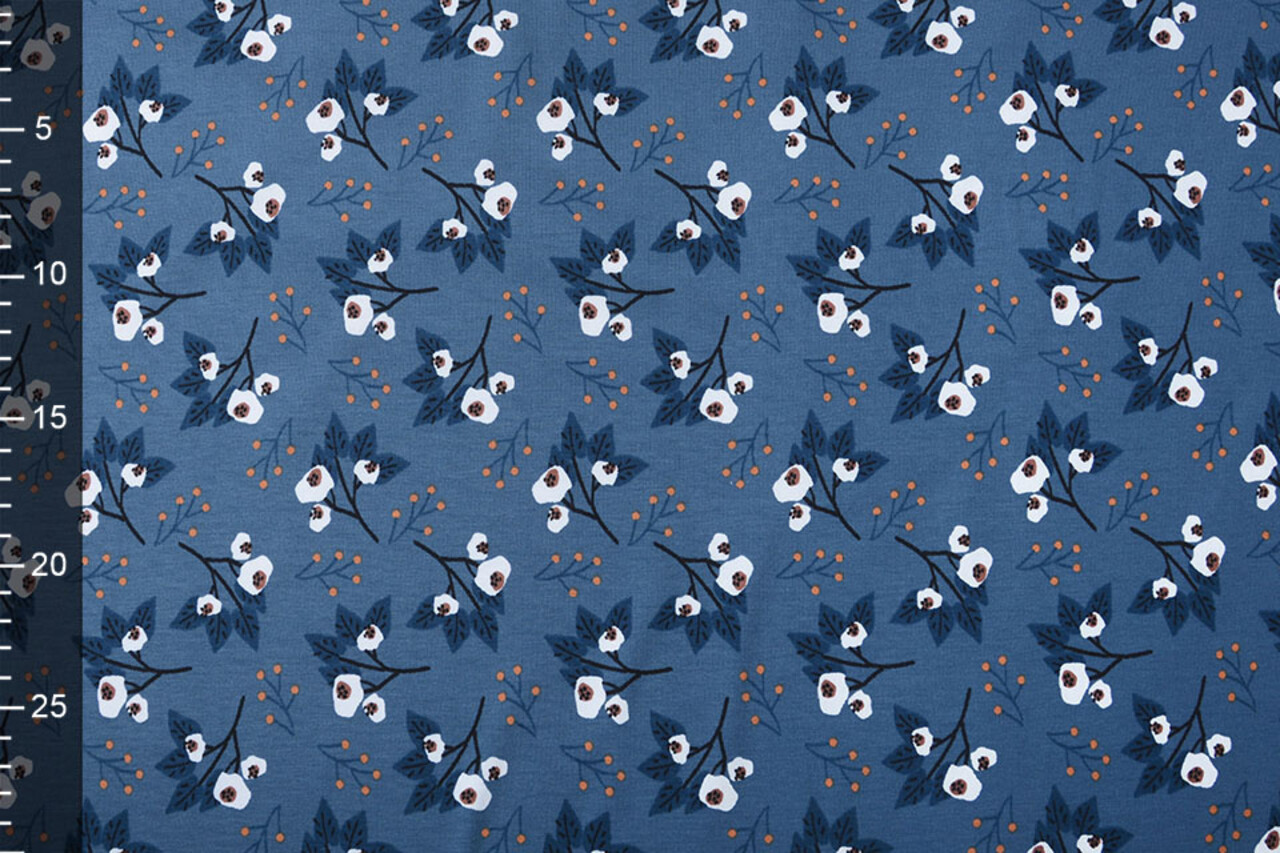 Oeko-Tex®  Baumwolljersey Hazel Jeans Oeko-Tex®  Baumwolljersey Hazel Jeans