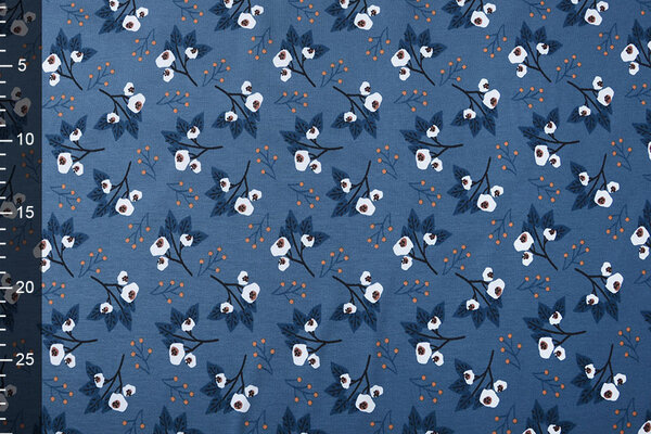 Oeko-Tex®  Baumwolljersey Hazel Jeans Oeko-Tex®  Baumwolljersey Hazel Jeans