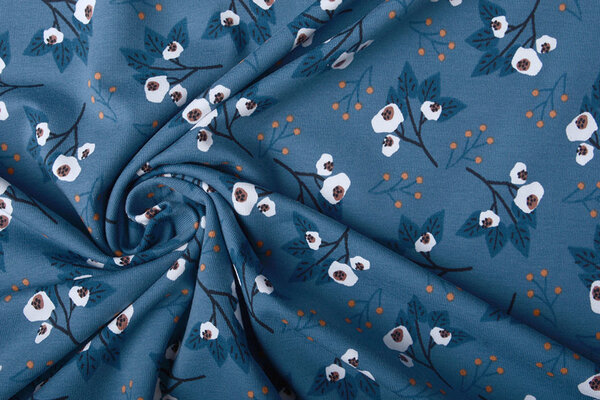 Oeko-Tex®  Baumwolljersey Hazel Jeans Oeko-Tex®  Baumwolljersey Hazel Jeans