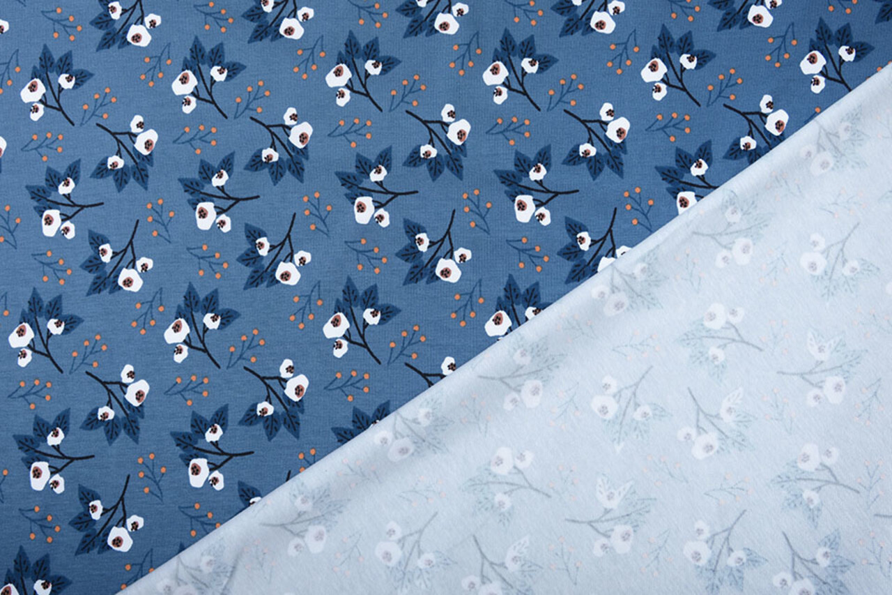 Oeko-Tex®  Baumwolljersey Hazel Jeans Oeko-Tex®  Baumwolljersey Hazel Jeans