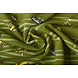Oeko-Tex® French Terry Righe Muziek Verde Oeko-Tex® French Terry Righe Muziek Verde