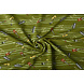 Oeko-Tex® French Terry Righe Muziek Verde Oeko-Tex® French Terry Righe Muziek Verde
