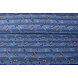 Oeko-Tex® French Terry Righe Muziek Blu Oeko-Tex® French Terry Righe Muziek Blu