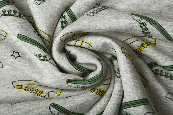 Jogging Alpenfleece Sneaker Licht Grijs