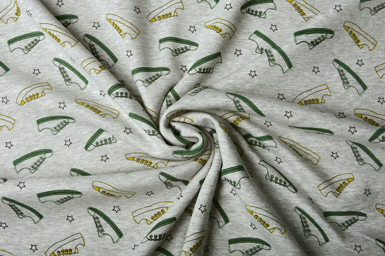 Jogging Alpenfleece Sneaker Licht Grijs