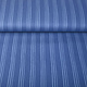 Twill-Baumwolle Streifen Blau