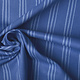 Cotton Twill Stripes Blue