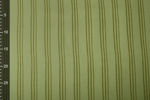 Twill-Baumwolle Streifen Grün Twill-Baumwolle Streifen Grün