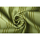 Cotone Twill Righe Verde