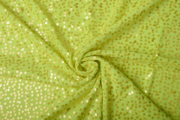 Lentejuelas sobre Lúrex Lisa Fluor Amarillo Lentejuelas sobre Lúrex Lisa Fluor Amarillo