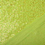 Pailletten auf Lurex Lisa Fluor Gelb