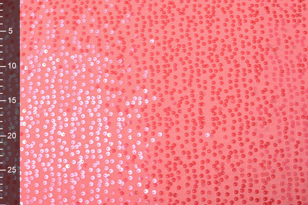 Pailletten op Lurex Lisa Fluor Roze