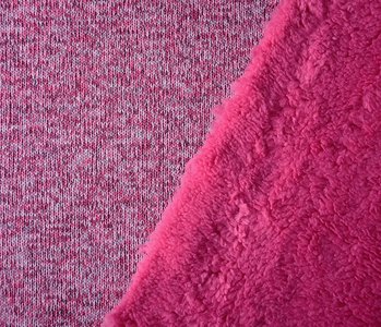 Knitted Jogging, Fur Melange Pink