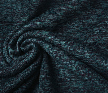 Knitted Fleece 3-Tone Petrol