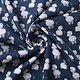 100% Digital Cotton Sheep Navy Blue