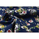 100% Digitale Cotone Bosdieren Fiori Blu Navy 100% Digitale Cotone Bosdieren Fiori Blu Navy