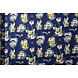 100% Digitale Cotone Bosdieren Fiori Blu Navy 100% Digitale Cotone Bosdieren Fiori Blu Navy