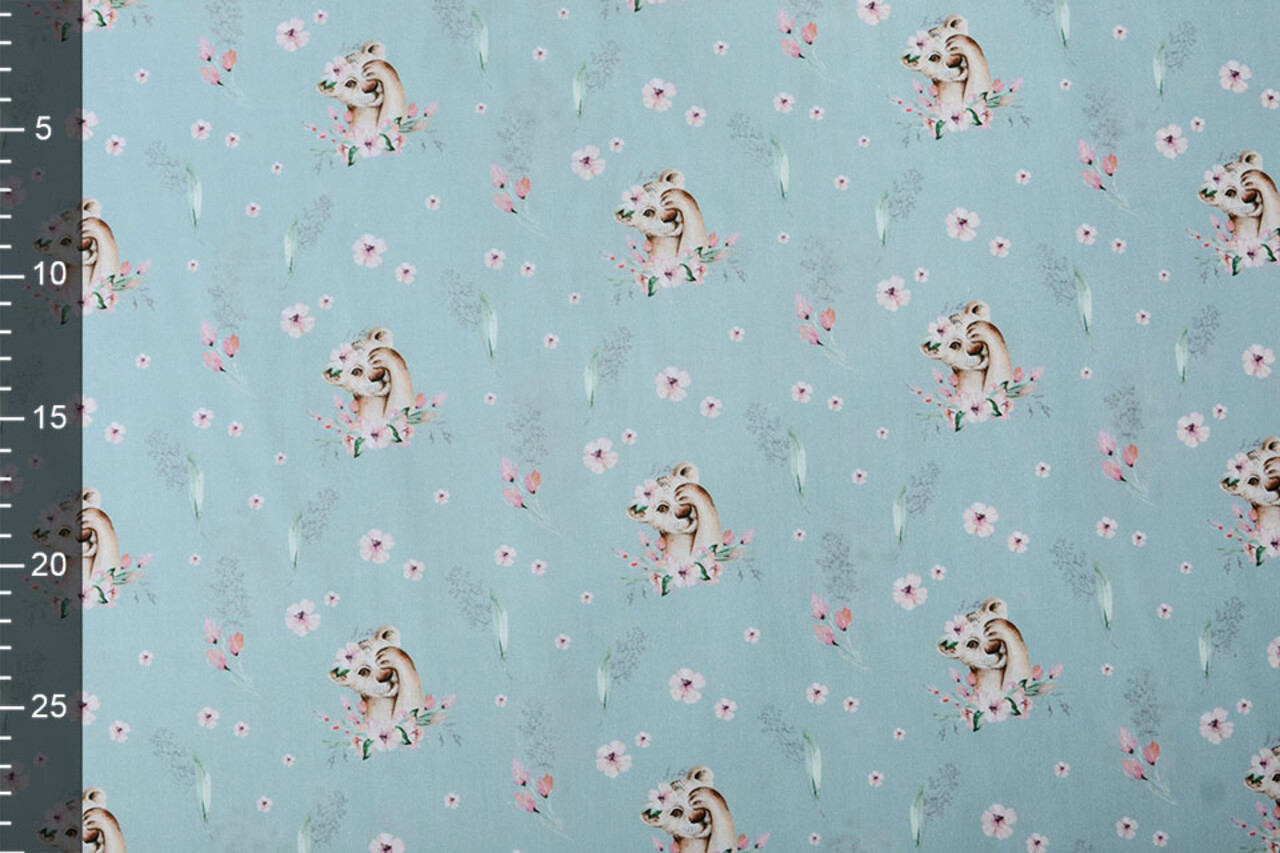 100% Digital Cotton Lion Cub Light Jeans