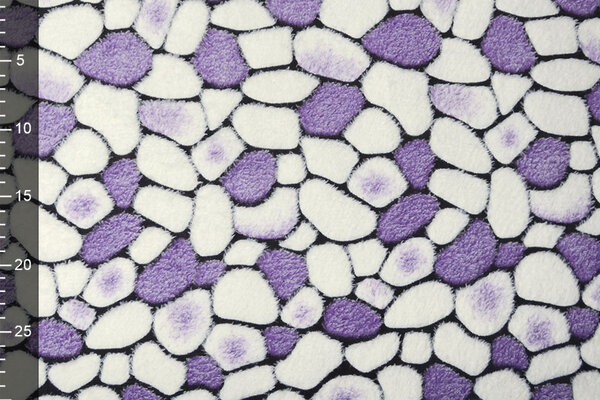 Coral Fleece Flagstones Lila Coral Fleece Flagstones Lila