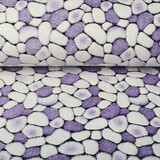 Coral Fleece Flagstones Purple Coral Fleece Flagstones Purple