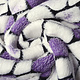 Coral Fleece Flagstones Purple