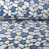 Coral Fleece Flagstones Blauw Coral Fleece Flagstones Blauw