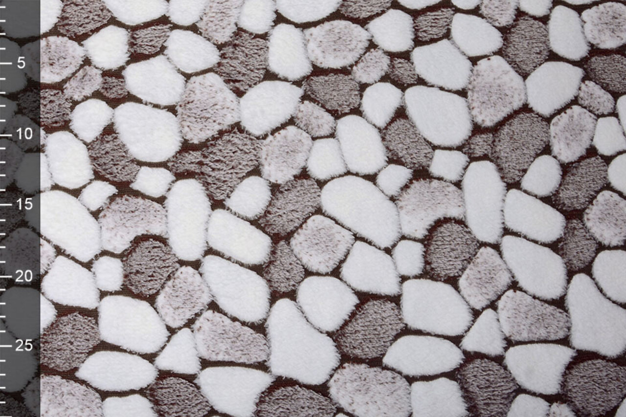 Coral Fleece Flagstones Bruin Coral Fleece Flagstones Bruin