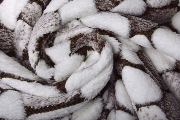 Coral Fleece Flagstones Bruin Coral Fleece Flagstones Bruin